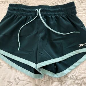 Reebok Women's Dark Teal Athletic Shorts